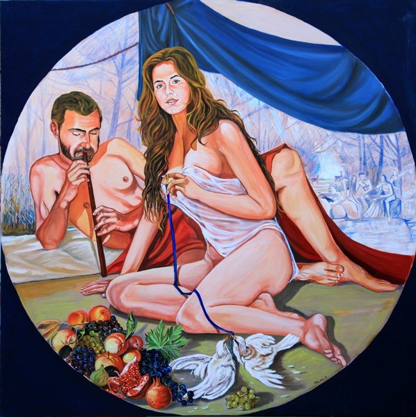 Flavio Melani in mostra a Bolgheri